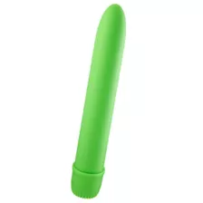 Smooth AF Green Multi-Speed Waterproof Vibrator - 7 Inch at Spencer's
