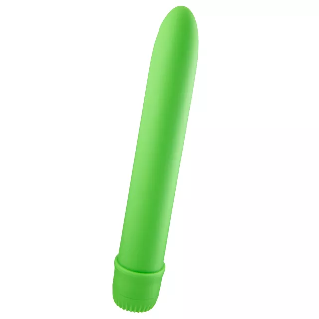 Smooth AF Green Multi-Speed Waterproof Vibrator - 7 Inch at Spencer's