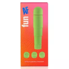 Fun AF Green Interchangeable Massager - 4 Inch at Spencer's