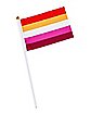 Lesbian Mini Flags - 6 Pack
