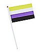 Nonbinary Pride Mini Flags - 6 Pack