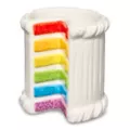 Molded Rainbow Birthday Cake Shot Glass - 2 oz. at Spencer's