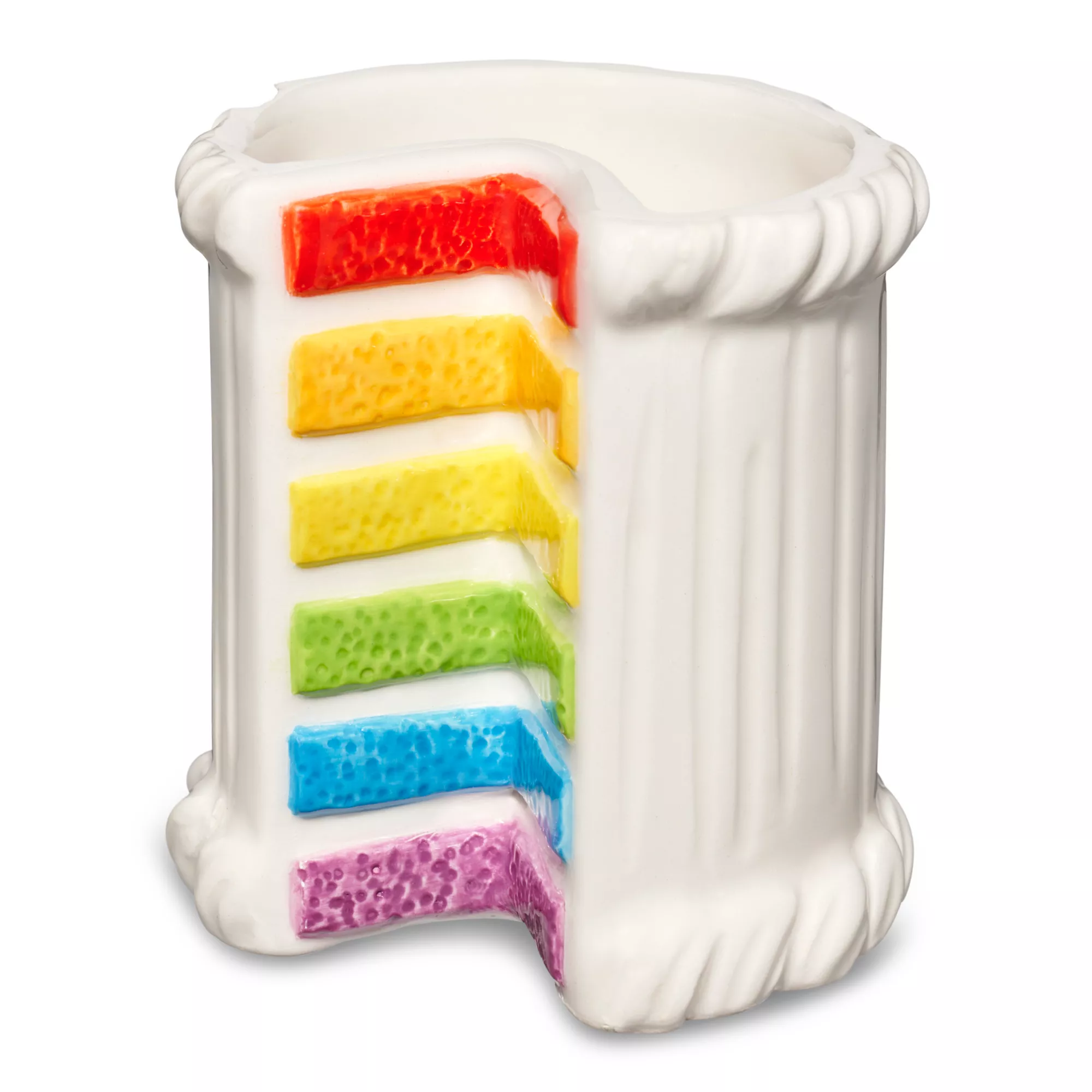 Molded Rainbow Birthday Cake Shot Glass - 2 oz. at Spencer's