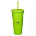 Green Alien Textured Cup with Straw - 24 oz. at Spencer's