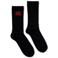 Chillin With My Inner Demons Athletic Crew Socks at Spencer's