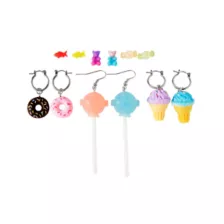 Multi-Pack Sweet Treat Dangle and Stud Earrings - 6 Pair at Spencer's