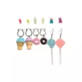 Multi-Pack Sweet Treat Dangle and Stud Earrings - 6 Pair at Spencer's