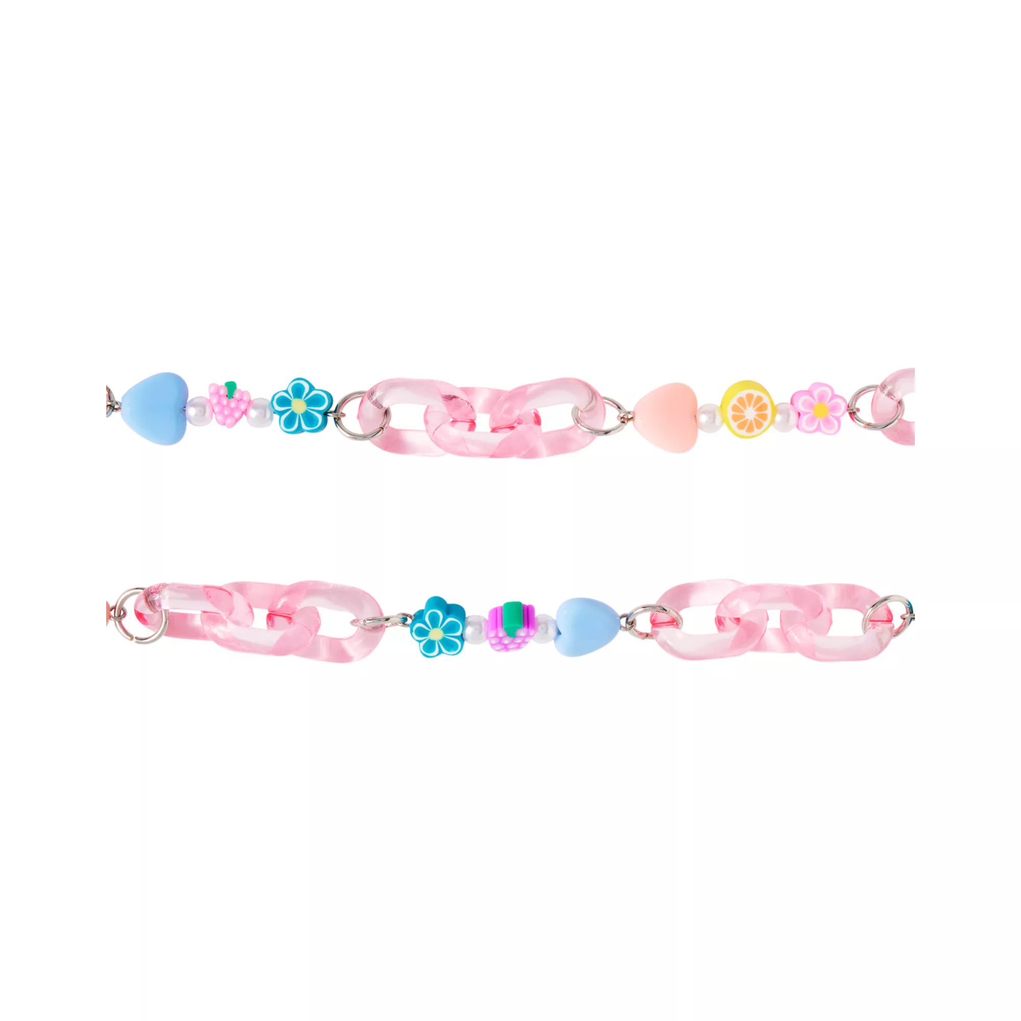 Flower Beaded Wallet Chain at Spencer's