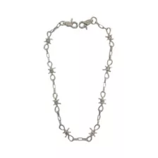 Barbed Wire Wallet Chain at Spencer's