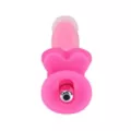 Glow in the Dark Glitter & Glow Waterproof Pink Vibrator 8 Inch - Hott Love Extreme at Spencer's