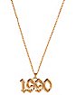 1990 Goldplated Chain Necklace