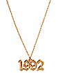 1992 Goldplated Chain Necklace
