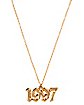 1997 Goldplated Chain Necklace