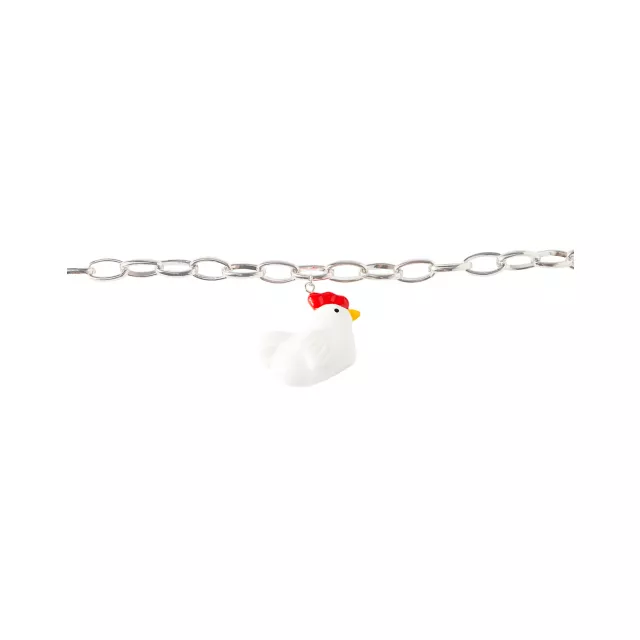 Chicken Chain Choker Necklace at Spencer's