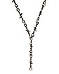 Barbed Wire Chain Necklace