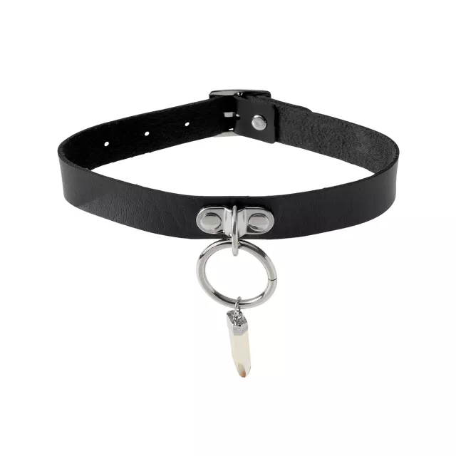 O-Ring Crystal Choker Necklace at Spencer's