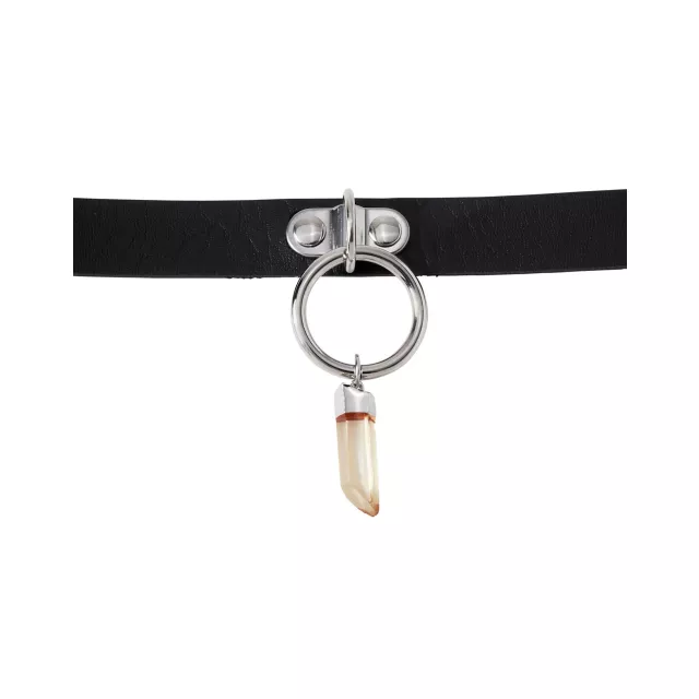 O-Ring Crystal Choker Necklace at Spencer's