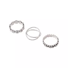 Multi-Pack Flower Gem Rings - 9 Pack at Spencer's