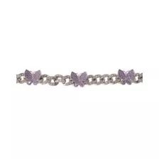 CZ Butterfly Chain Choker Necklace at Spencer's