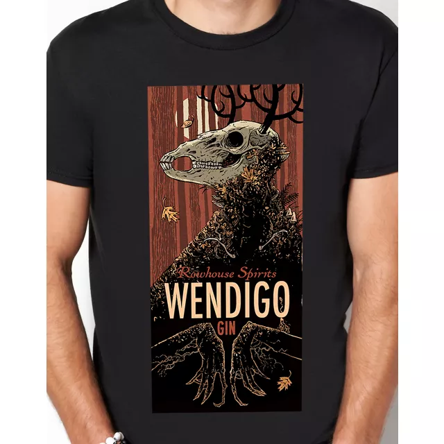 Wendigo Gin T Shirt - Rowhouse Spirits at Spencer's