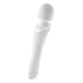 White Wiggle Wand Double-Ended Rechargeable Massager 9.2 Inch - Hott Love Extreme at Spencer's