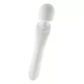 White Wiggle Wand Double-Ended Rechargeable Massager 9.2 Inch - Hott Love Extreme at Spencer's