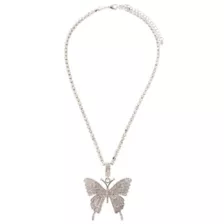 Butterfly Charm Chain Necklace at Spencer's