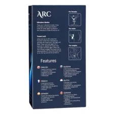 Arc 7-Function Rechargeable Waterproof Vibrator - 4.75 Inch at Spencer's