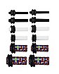 Multi-Pack Kaleidoscope Plugs 6 Pair - 14-4 Gauge