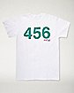 Player 456 T Shirt - Squid Game
