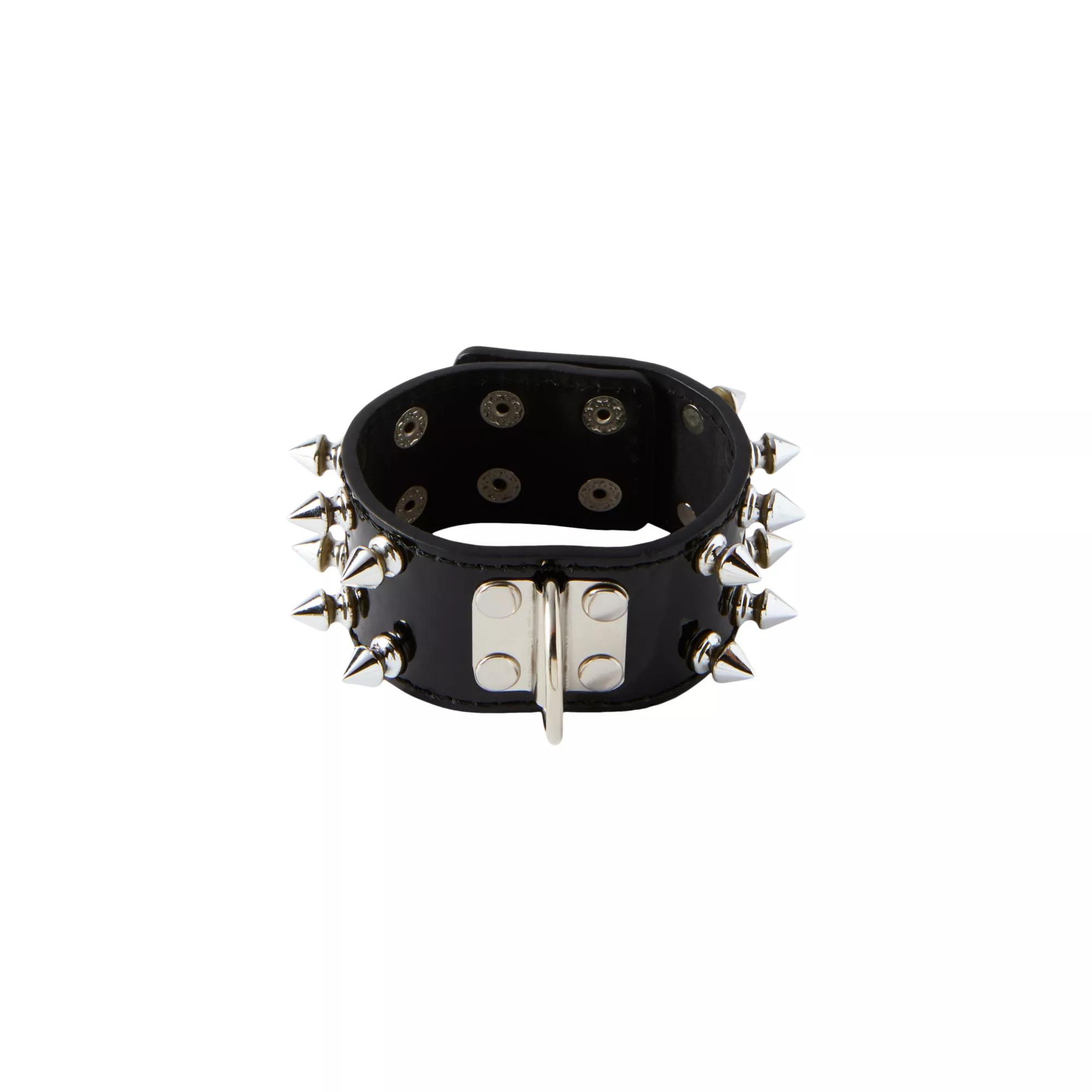 2 Row Spiked Cuff Bracelet
