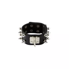 2 Row Spiked Cuff Bracelet at Spencer's