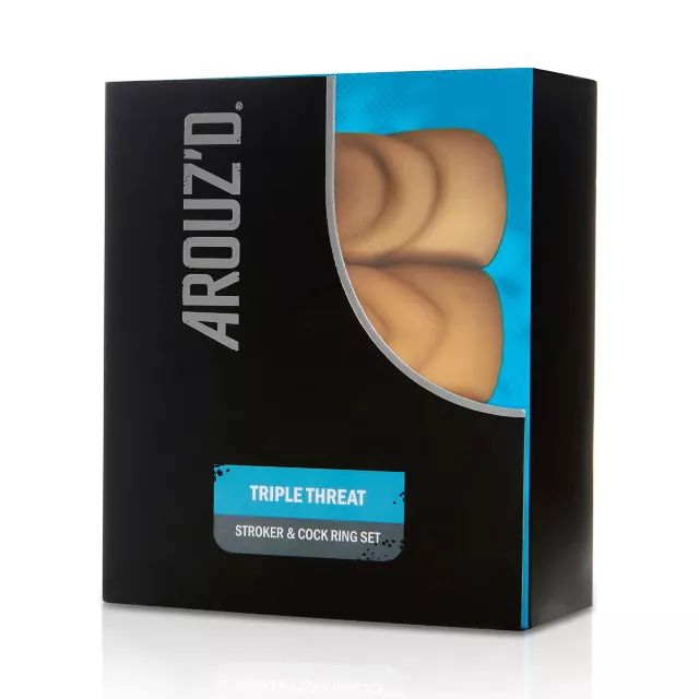 Triple Threat Strokers with Cock Rings - Arouz'd at Spencer's