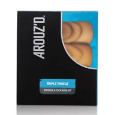 Triple Threat Strokers with Cock Rings - Arouz'd at Spencer's