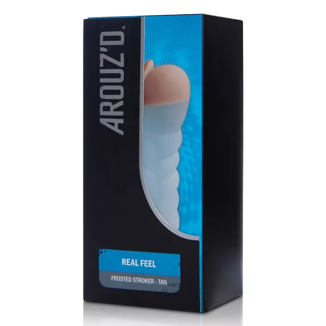 Real Feel Frosted Stroker Tan - Arouz'd at Spencer's