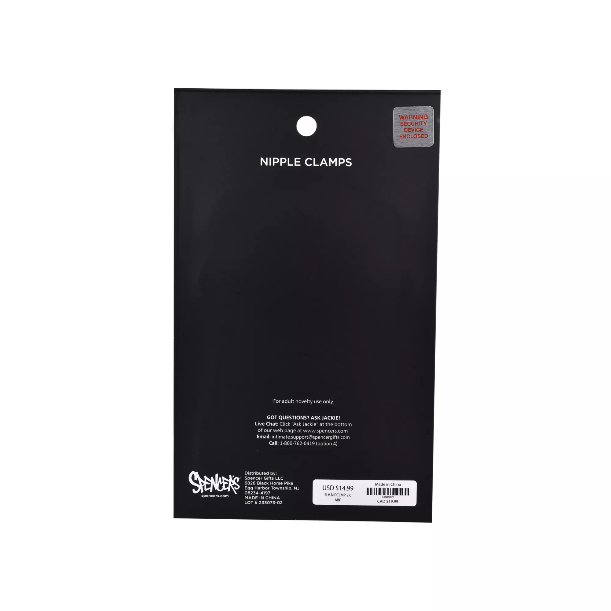 Chain Nipple Clamps - Pleasure Bound at Spencer's