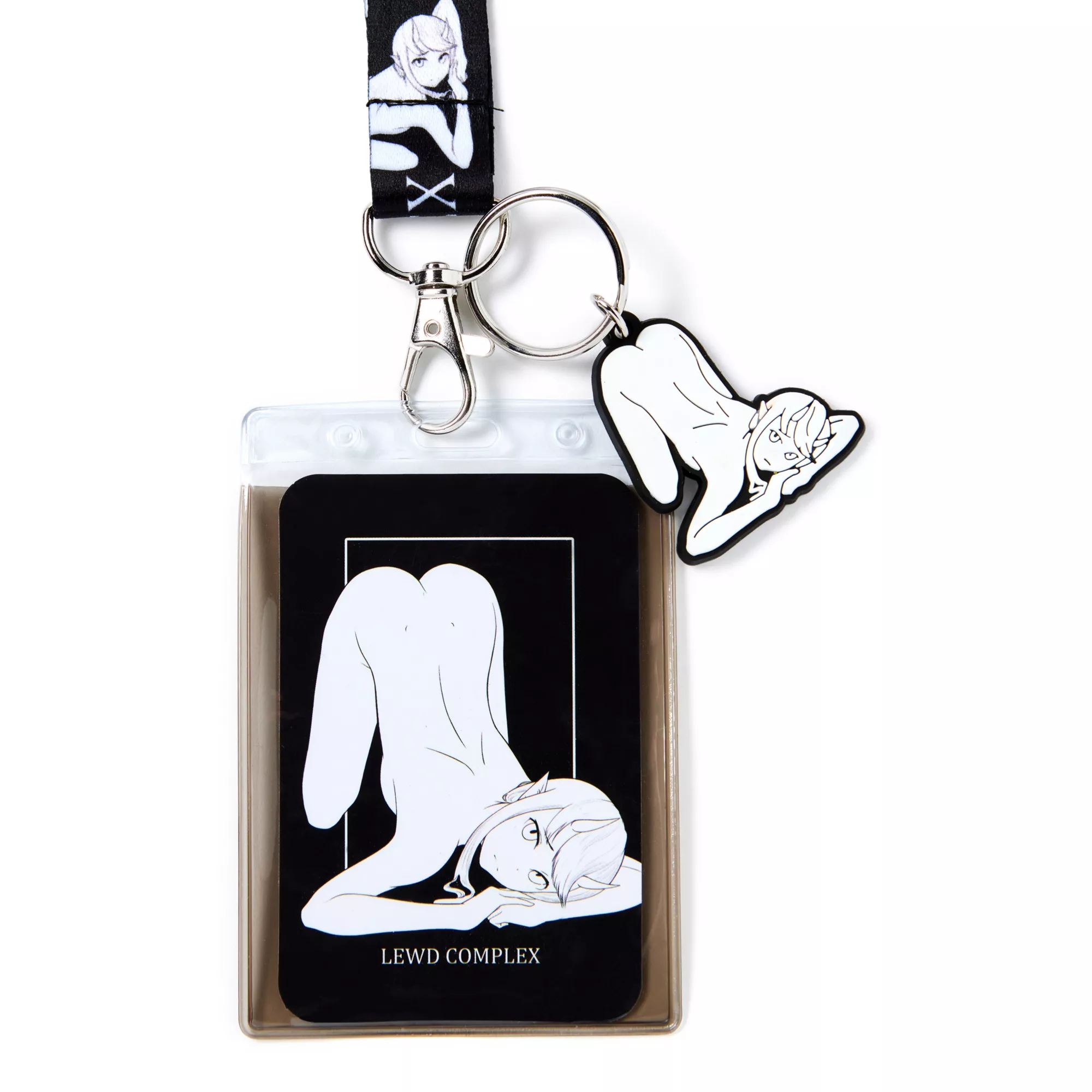 Conflicted Lanyard - Lewd Complex at Spencer's