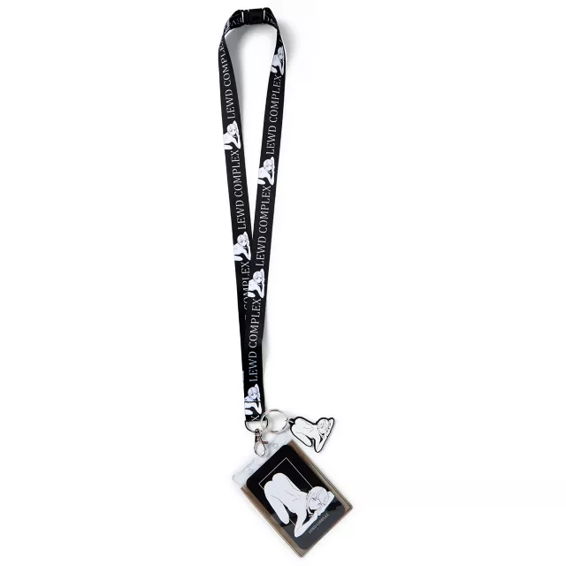 Conflicted Lanyard - Lewd Complex at Spencer's