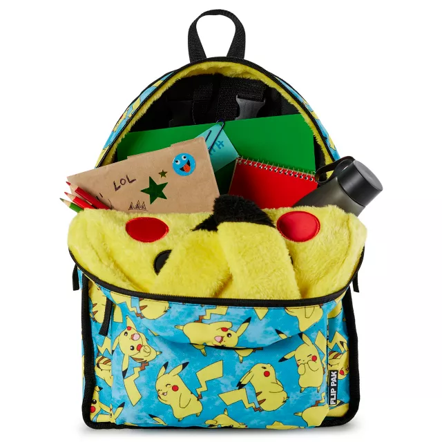 Flip Pak Reversible Pikachu Backpack - Pokémon at Spirit Halloween