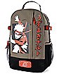 Leaf Village Badge Built-Up Backpack - Naruto Shippuden