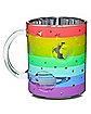 Rainbow Frosted Galaxy Coffee Mug - 16 oz.