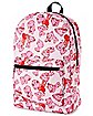 Pink Gloomy Bear Backpack