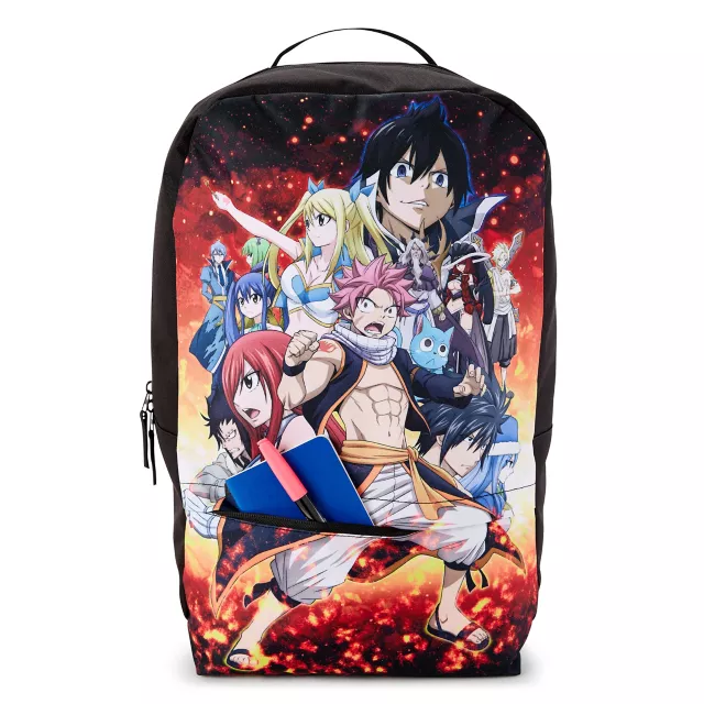 Fairy Tail Characters Sublimated Backpack Spencer s