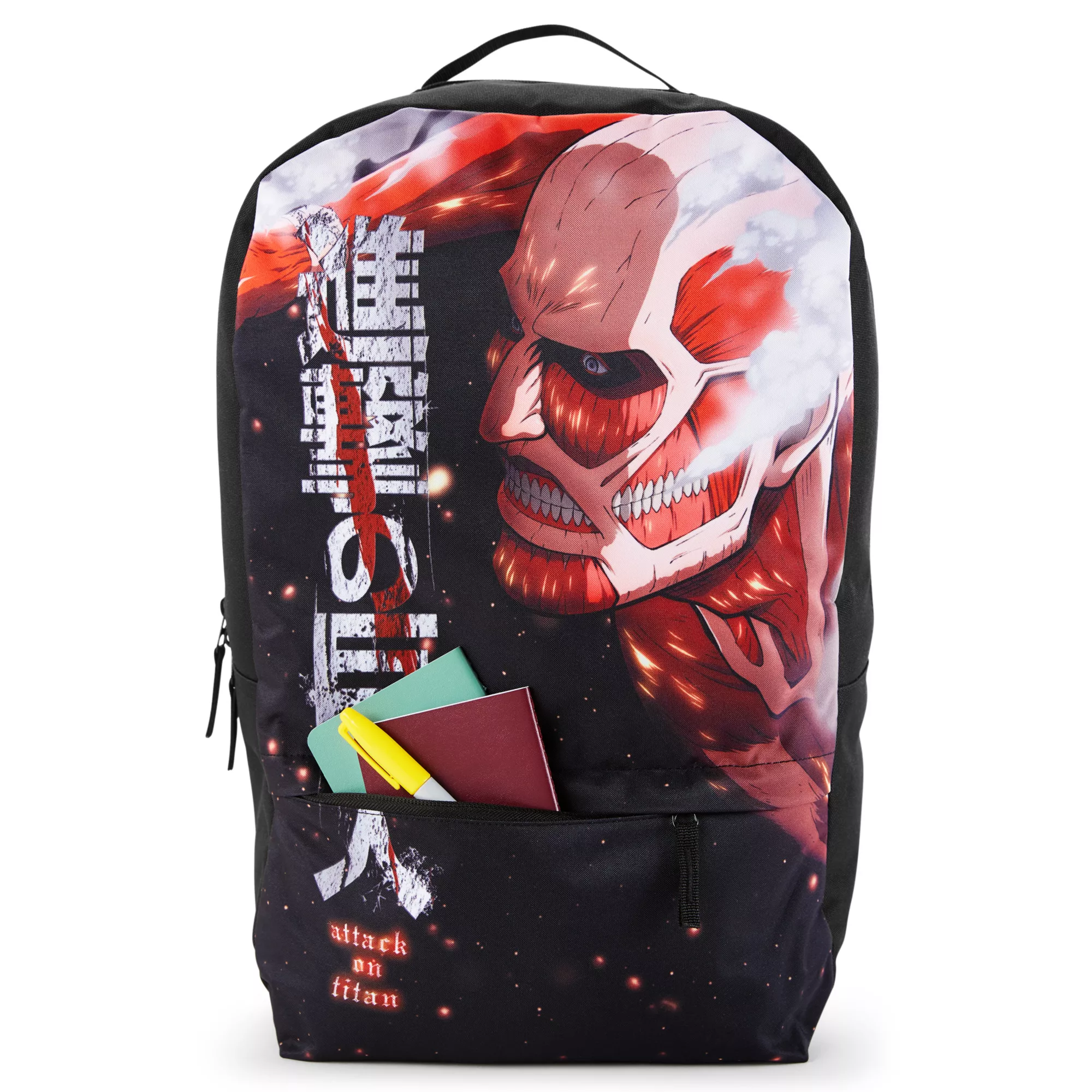 Attack on Titan Sublimated Backpack at Spirit Halloween