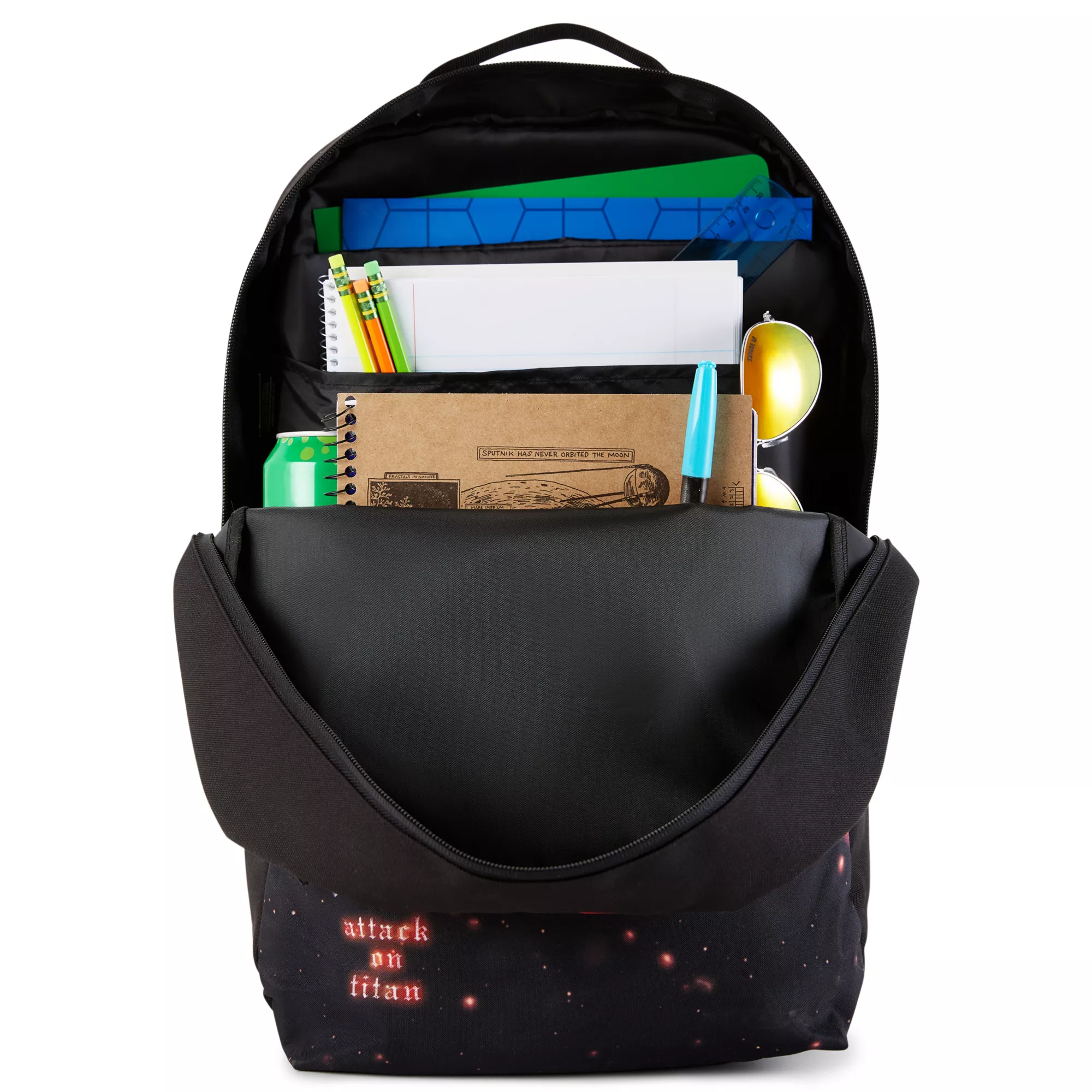 Attack on Titan Sublimated Backpack at Spirit Halloween