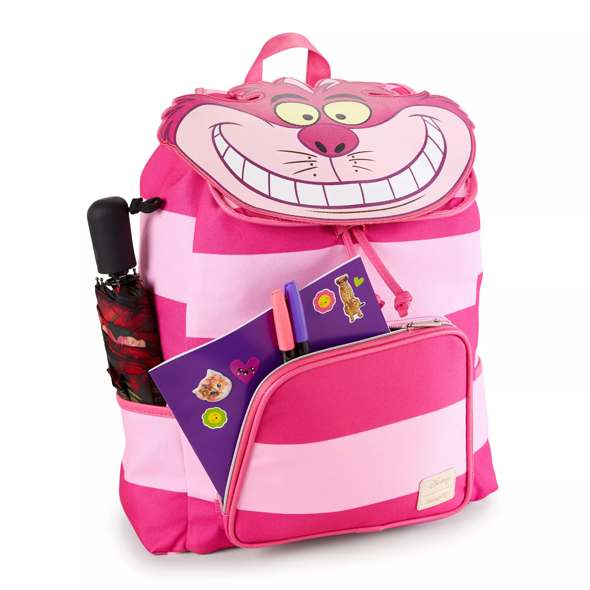 Loungefly Cheshire Cat Rucksack Backpack - Alice in Wonderland at Spencer's