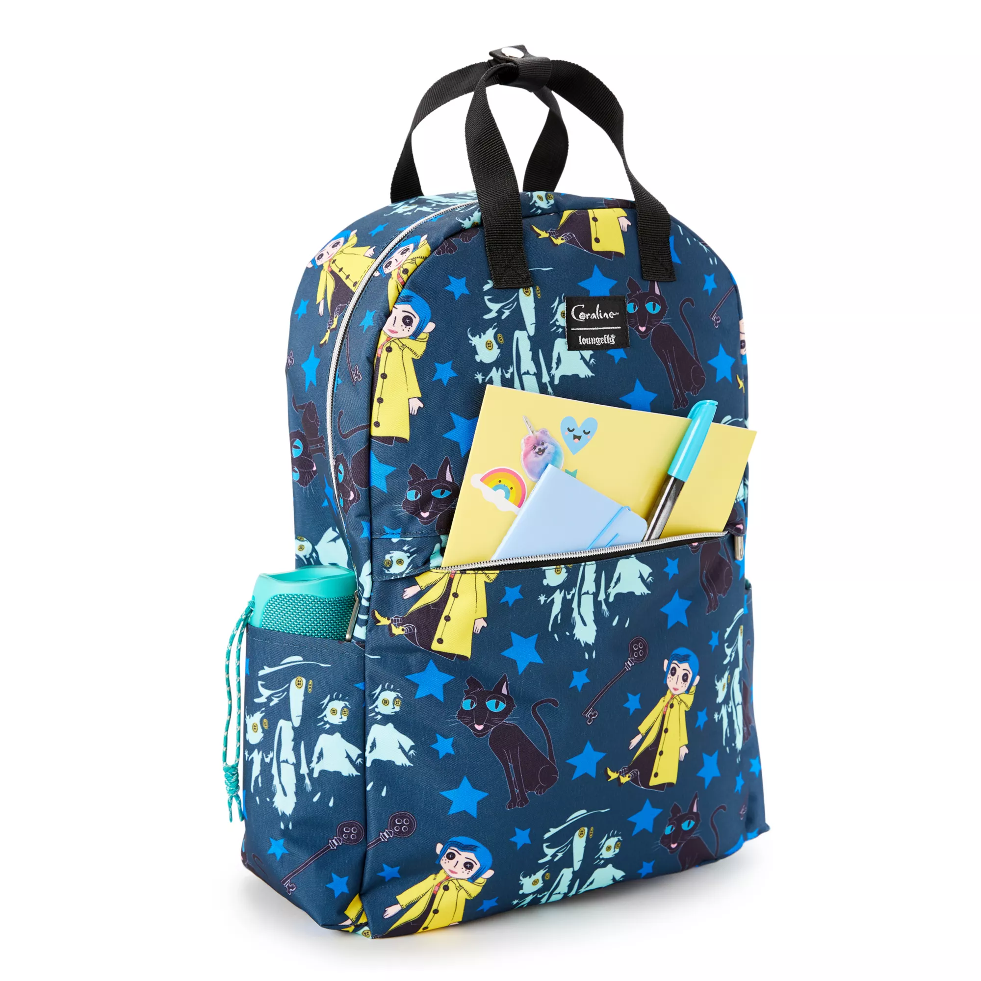 Loungefly Coraline Top Handle Backpack at Spencer's