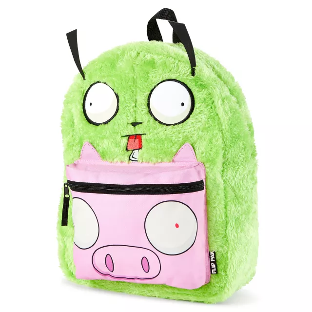 Gir Pig Tie Dye Interior Reversible Backpack - Invader Zim at Spencer's