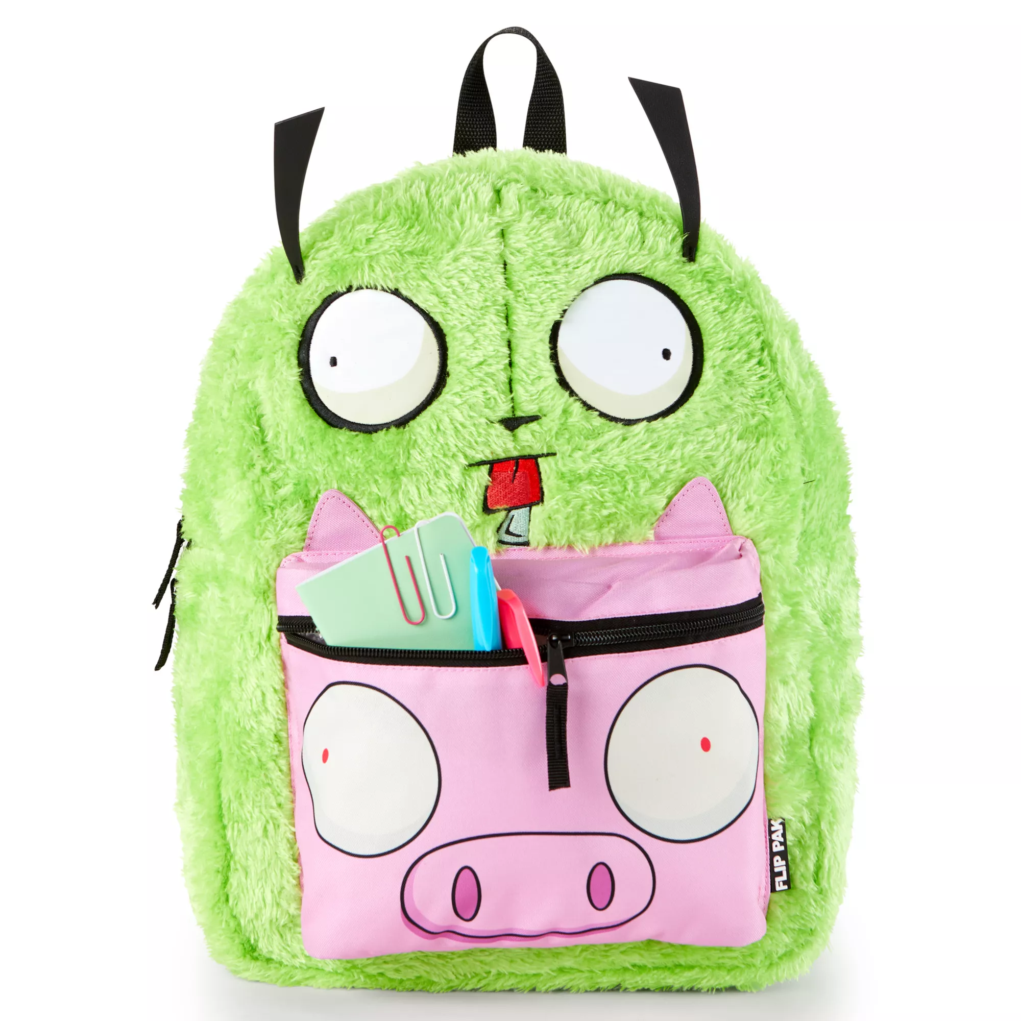 Gir Pig Tie Dye Interior Reversible Backpack - Invader Zim at Spencer's