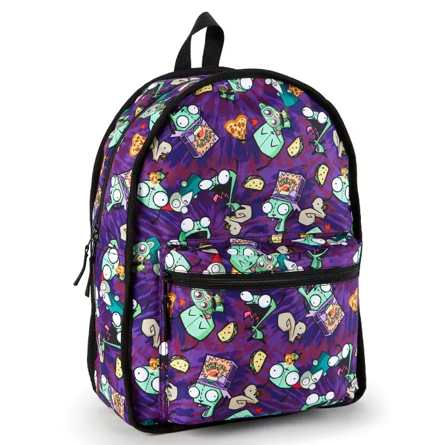Gir Pig Tie Dye Interior Reversible Backpack - Invader Zim at Spencer's
